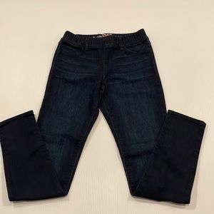 Gap kids 1969 dark blue legging jean, girls size 12
